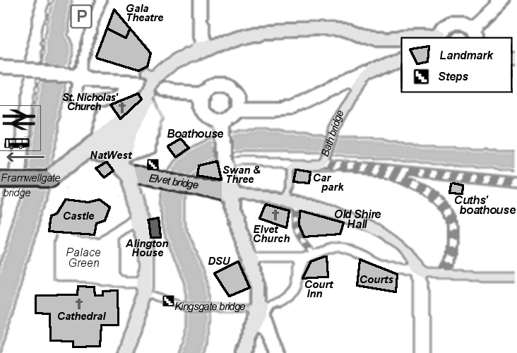 Alington House Map