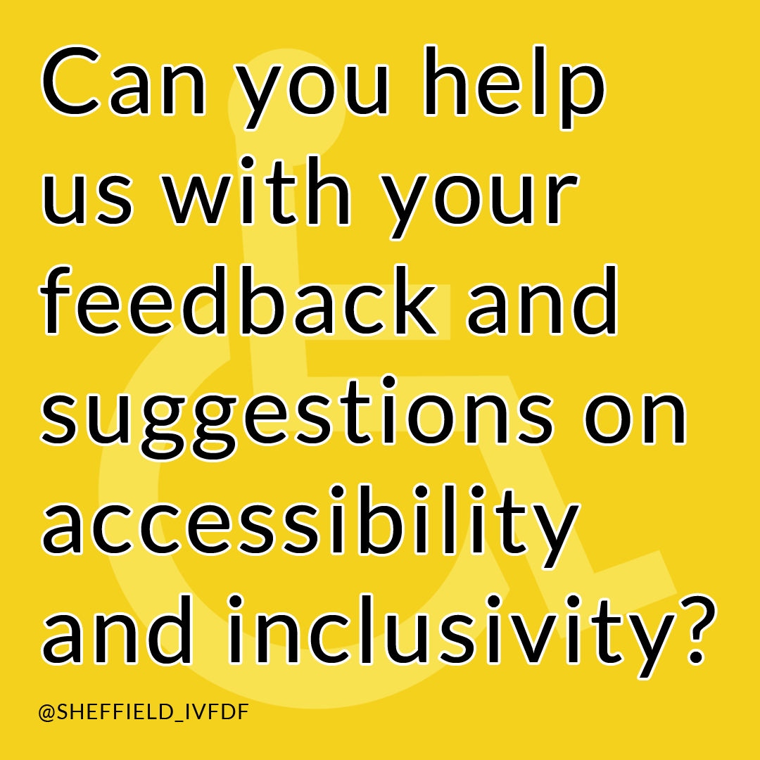 Can you help us with feedback on accessibility and inclusivity?